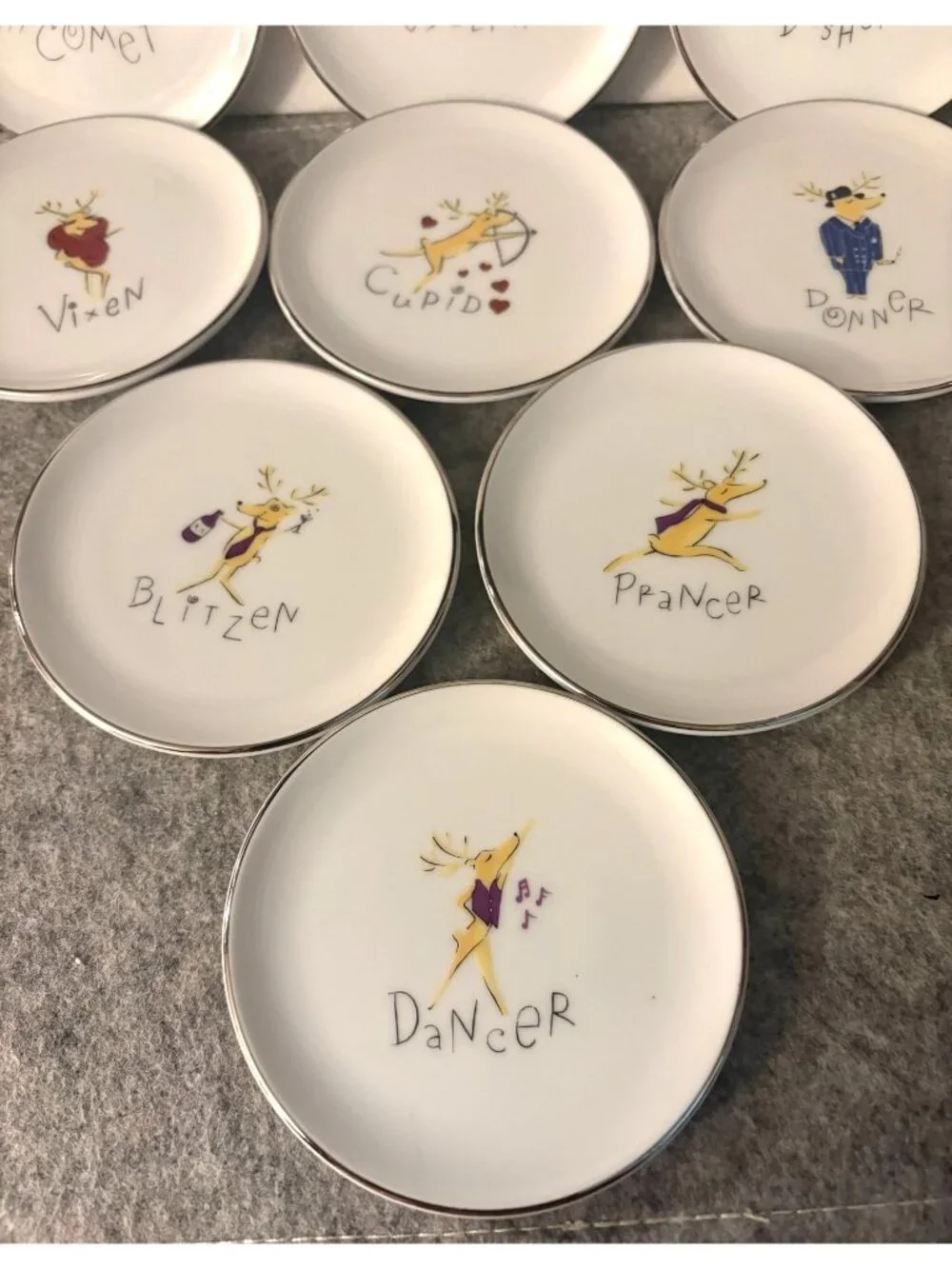 Set of 9 Tiny Reindeer 4